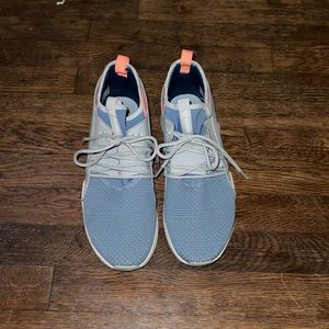 Gray Blue Pink Reebok